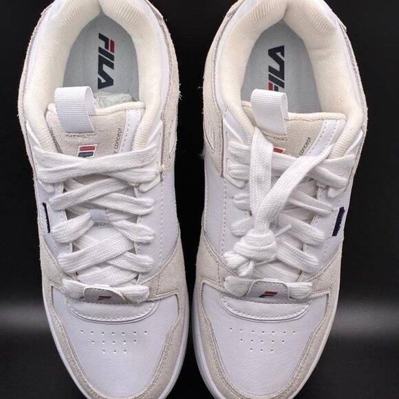 *NEW* FILA Men\'s CORDA Sneaker 126 Size 10 1/2 White/Red/Blue Technology Concept main image 5
